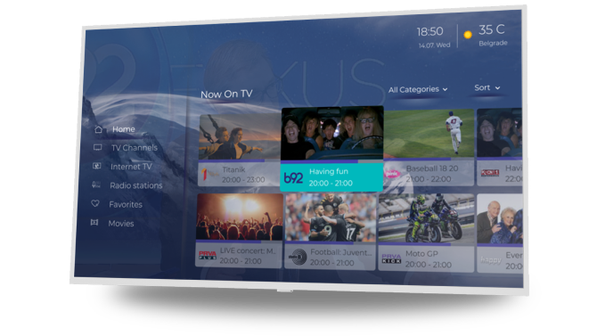 Adria Telekom Smart TV Preview